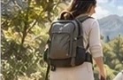 Caregiver and child exploring outdoors